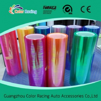 Best Seller Glossy Chameleon Car Light Film Tint Vinyl