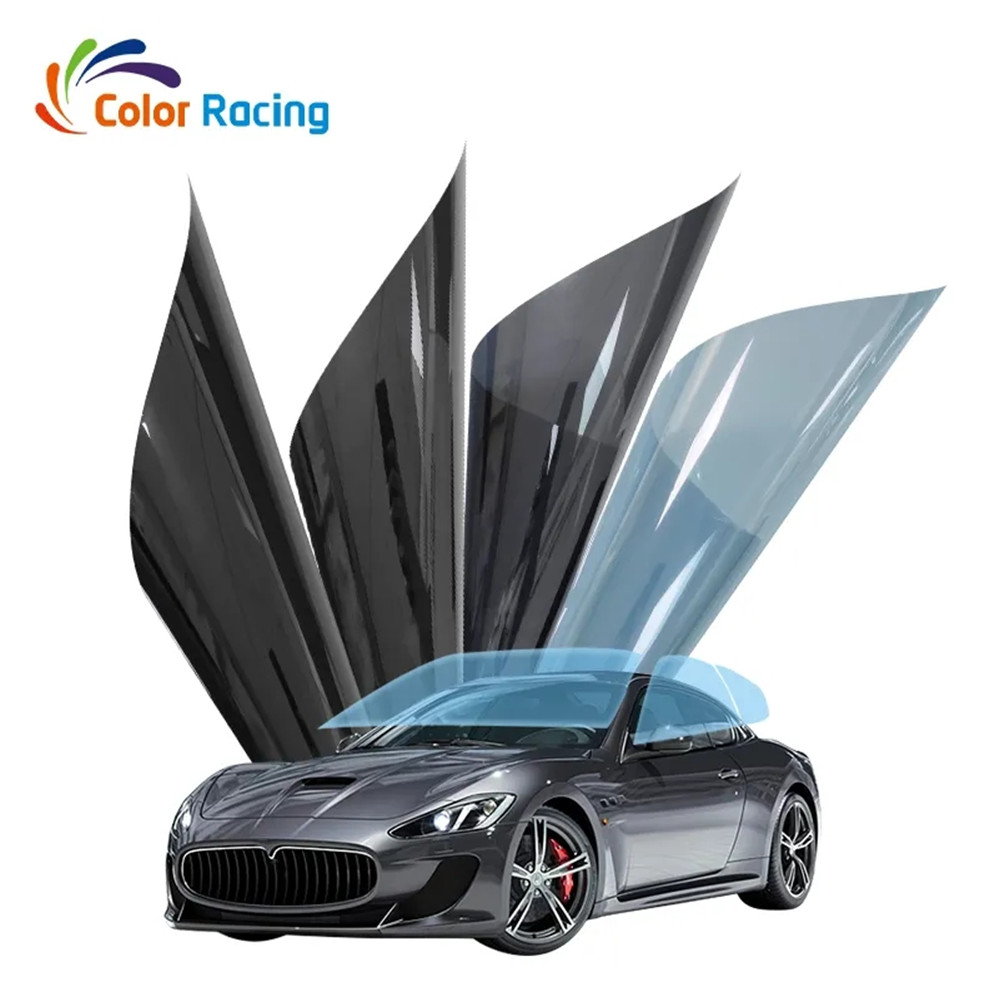 High quality color stable car window ir film 5%-70% Auto deep dyed film