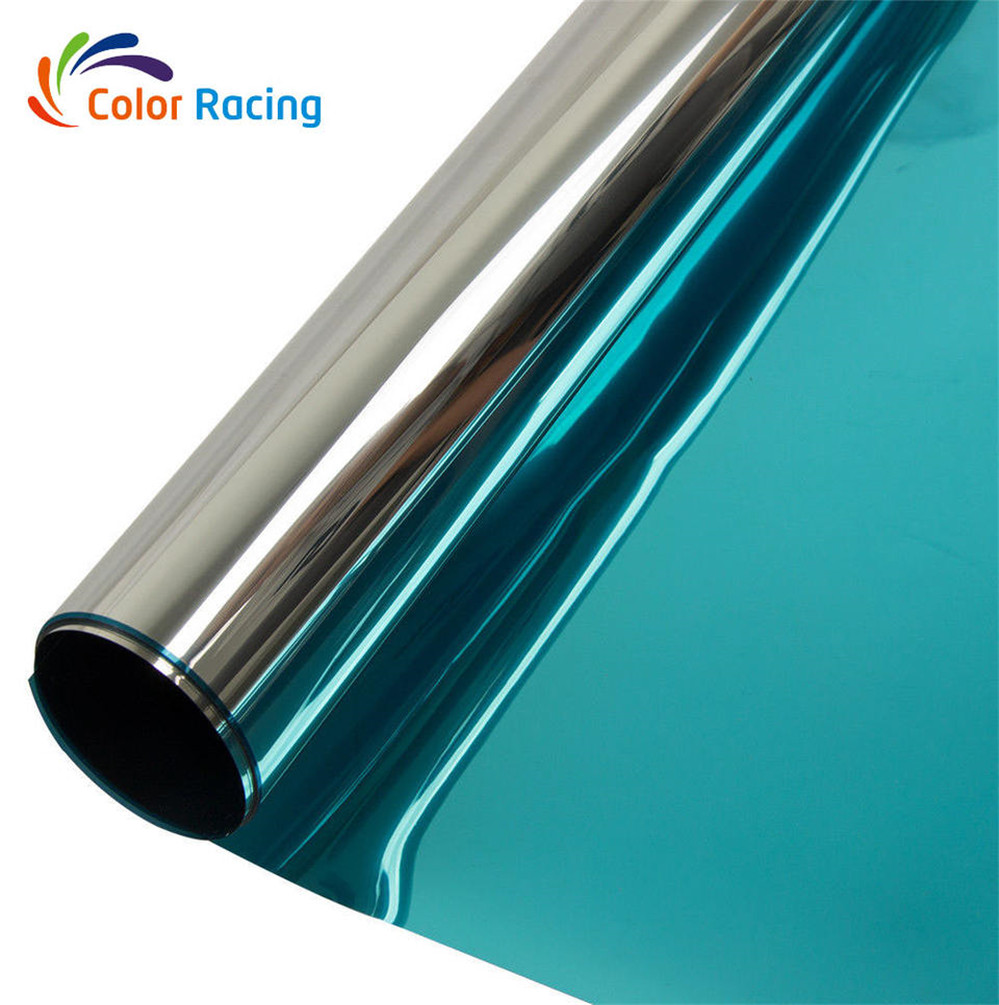 1.52x30m 2mil thickness 20%vlt gold-silver building window tint film