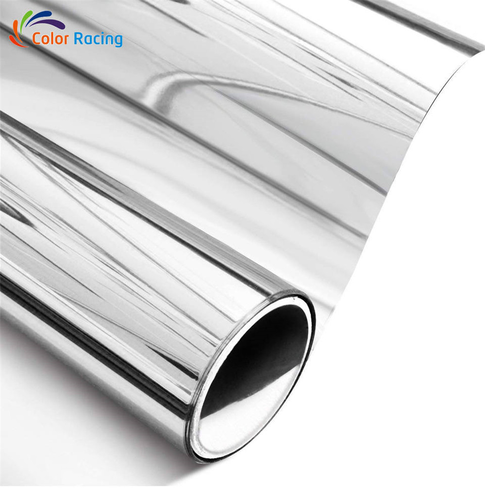 1.52x60m one way vision 2mil thickness 5%vlt silver mirror film