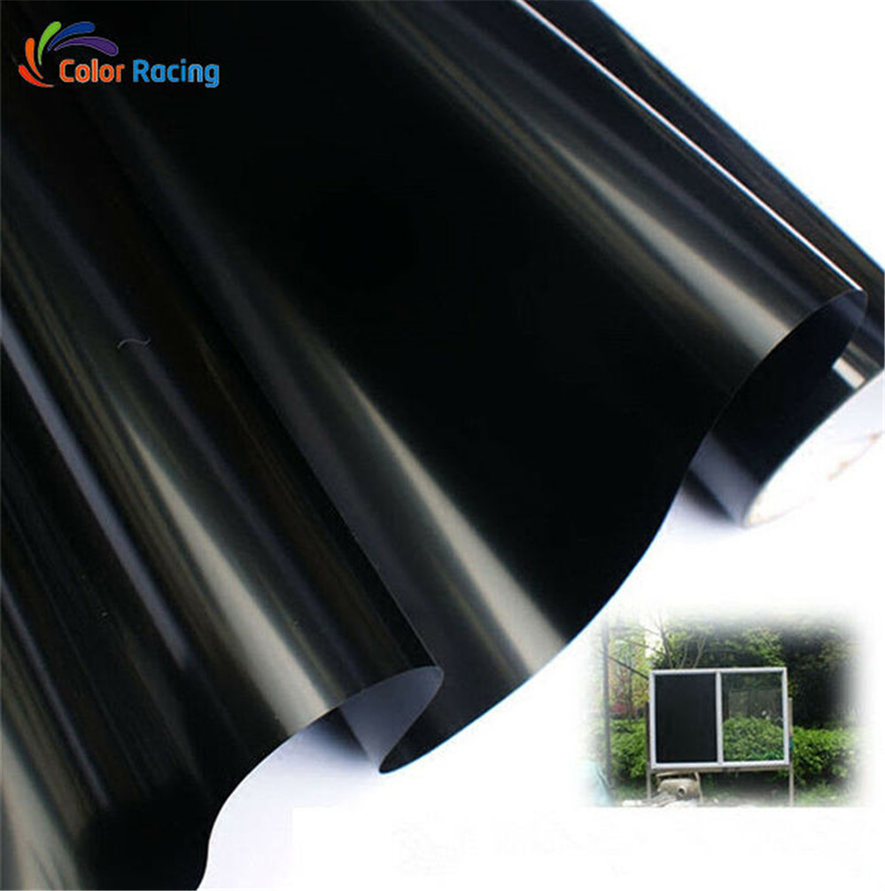 Self adhesive 1.52x300m one way vision 35%vlt silver mirror film